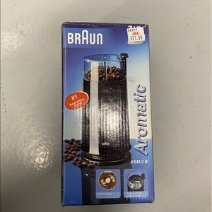 BRAUN, Aromatic coffee grinder